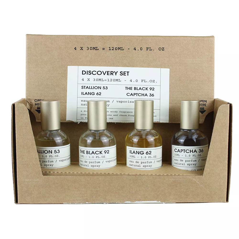Discovery Set 4 x 30 ml stallion 53, Iliana 62, the black 92, captcha 36