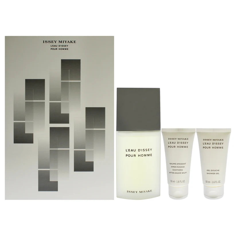 Issey Miyake Leau D'issey Pour Homme Gift Set 3 pieces.
