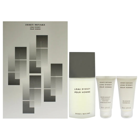 Issey Miyake Leau D'issey Pour Homme Gift Set 3 pieces.