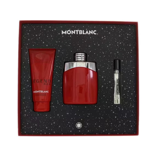 Montblanc Legend Red 3 pieces gift set