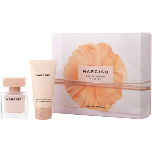 Narciso Rodriguez Narciso Poudree 2-Piece Gift Set — 1.6 oz Eau de Parfum Spray + 1.6 oz Body Lotion for Women