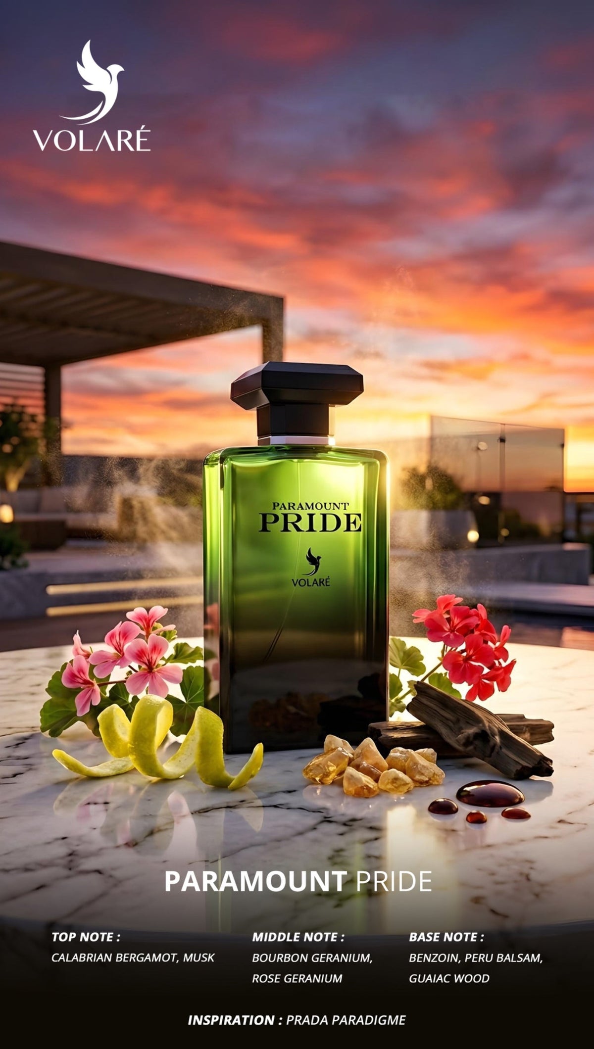 Volare Pride Paramount Eau De Parfum 3.4 oz