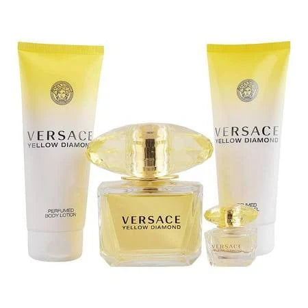 Versace Yellow Diamon 4 Pieces Gift set